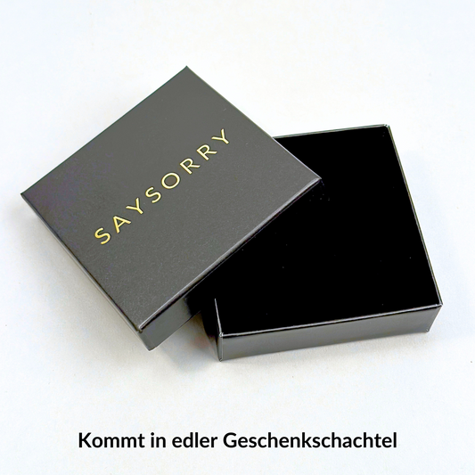 »Seelen-Balance« Blockadenlöser aus echten Onyx-Perlen inkl. abgebrochener Stern