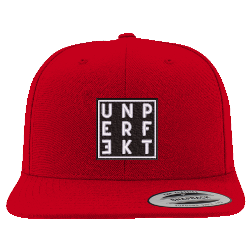 Snapback Cap »Unperfekt im Quadrat« hochwertig bestickt