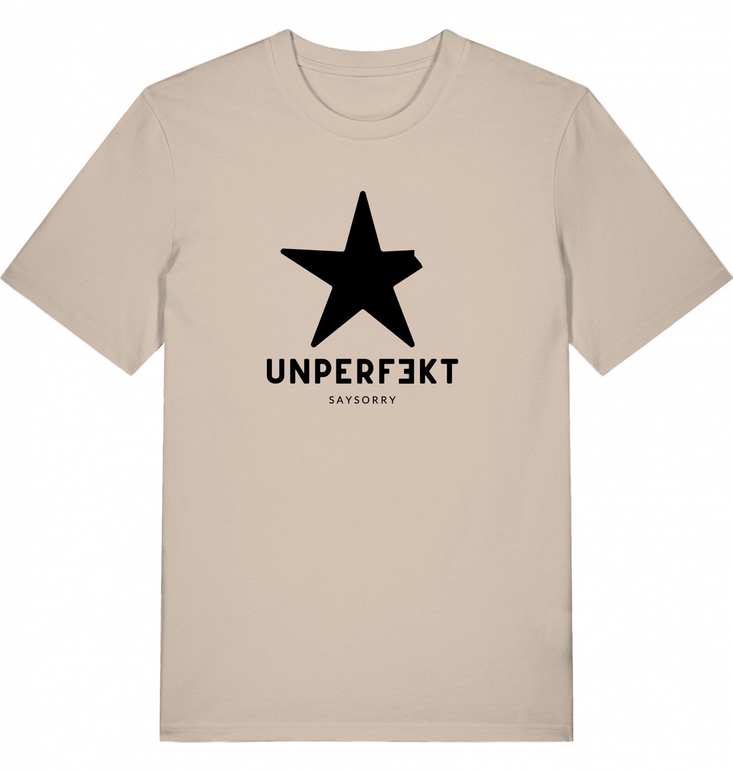 100% Organic Herren Shirt »Unperfekt Stern«