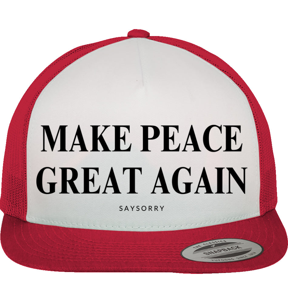 Das Original: Trucker Cap »Make Peace Great Again«