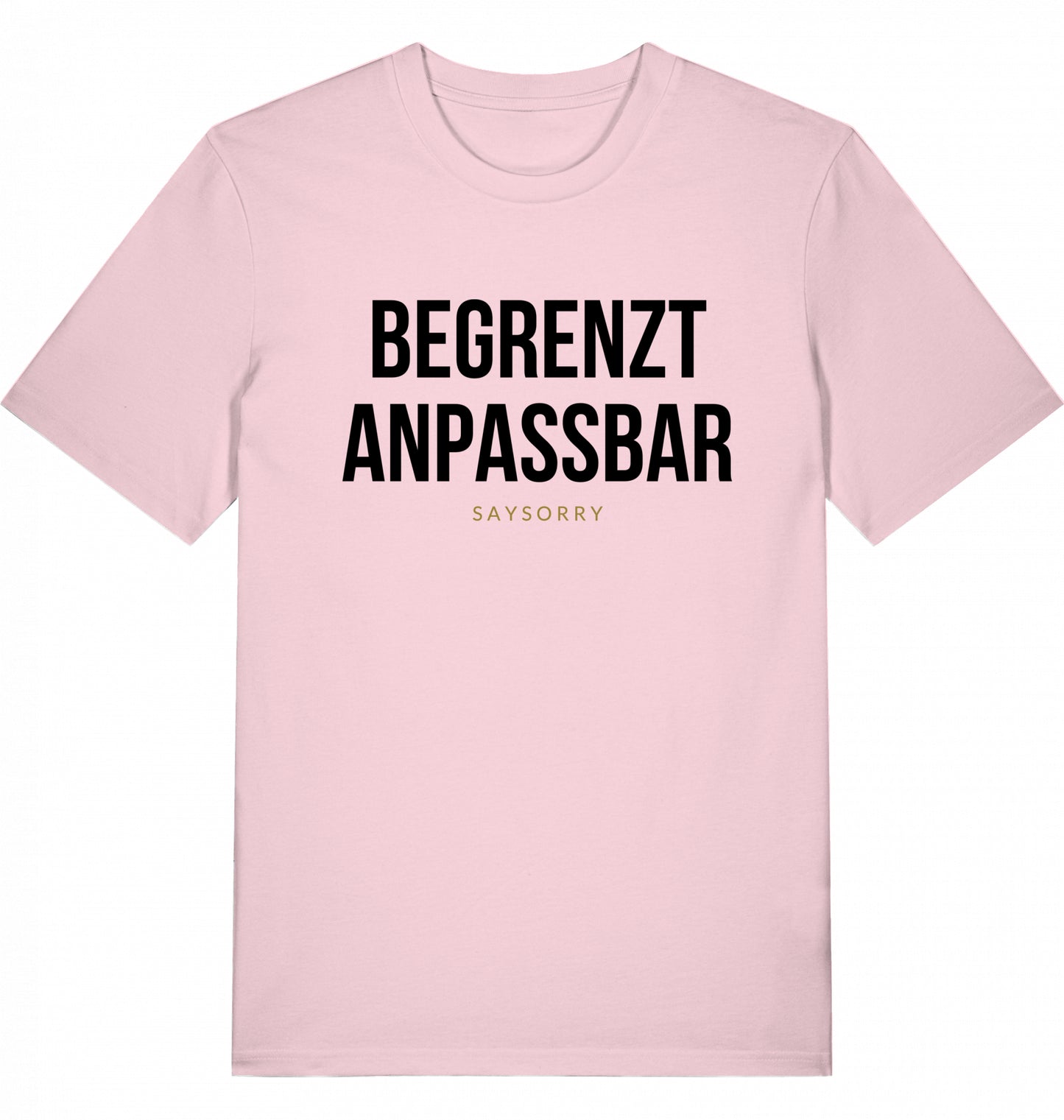 100% Organic Herren Shirt »Begrenzt anpassbar«
