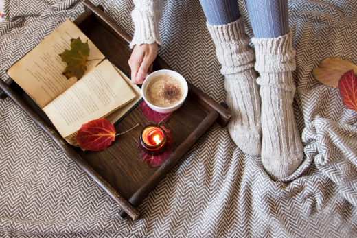 Gemütliche Atmosphäre zur Winterzeit, Hygge