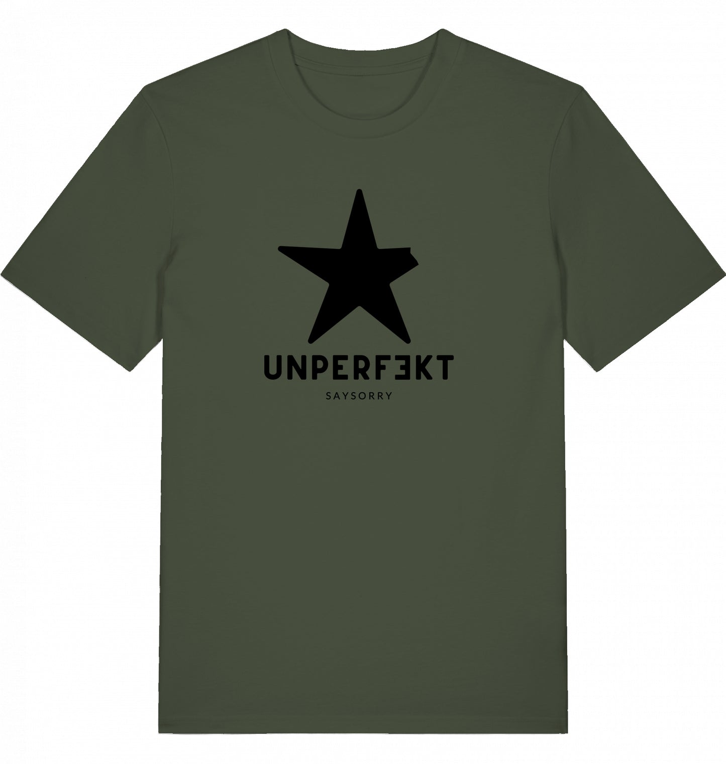 100% Organic Herren Shirt »Unperfekt Stern«