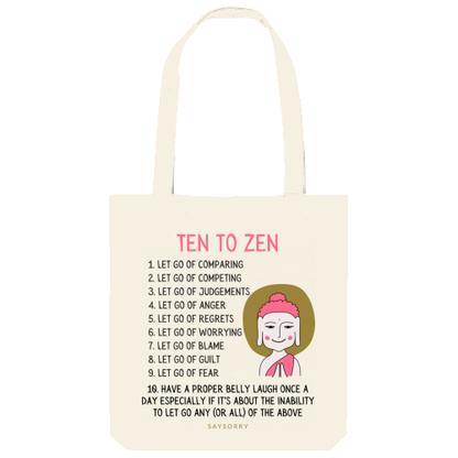 Tote Bag »Ten to Zen«