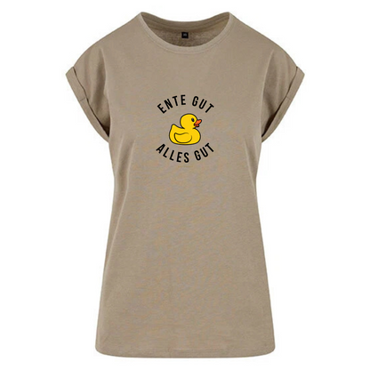 100% Organic Figurschmeichler Shirt »Ente Gut Alles Gut«
