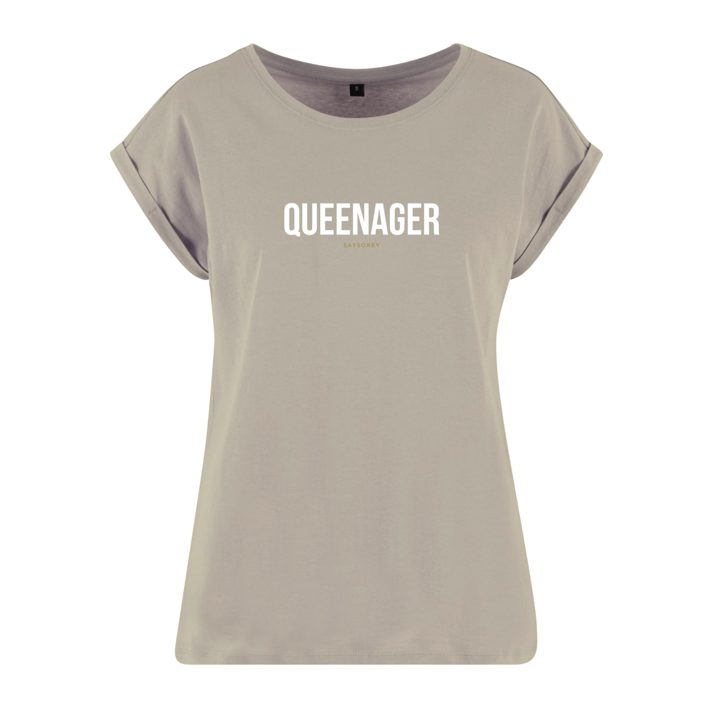 Organic Alle-Größen-Shirt »Queenager«