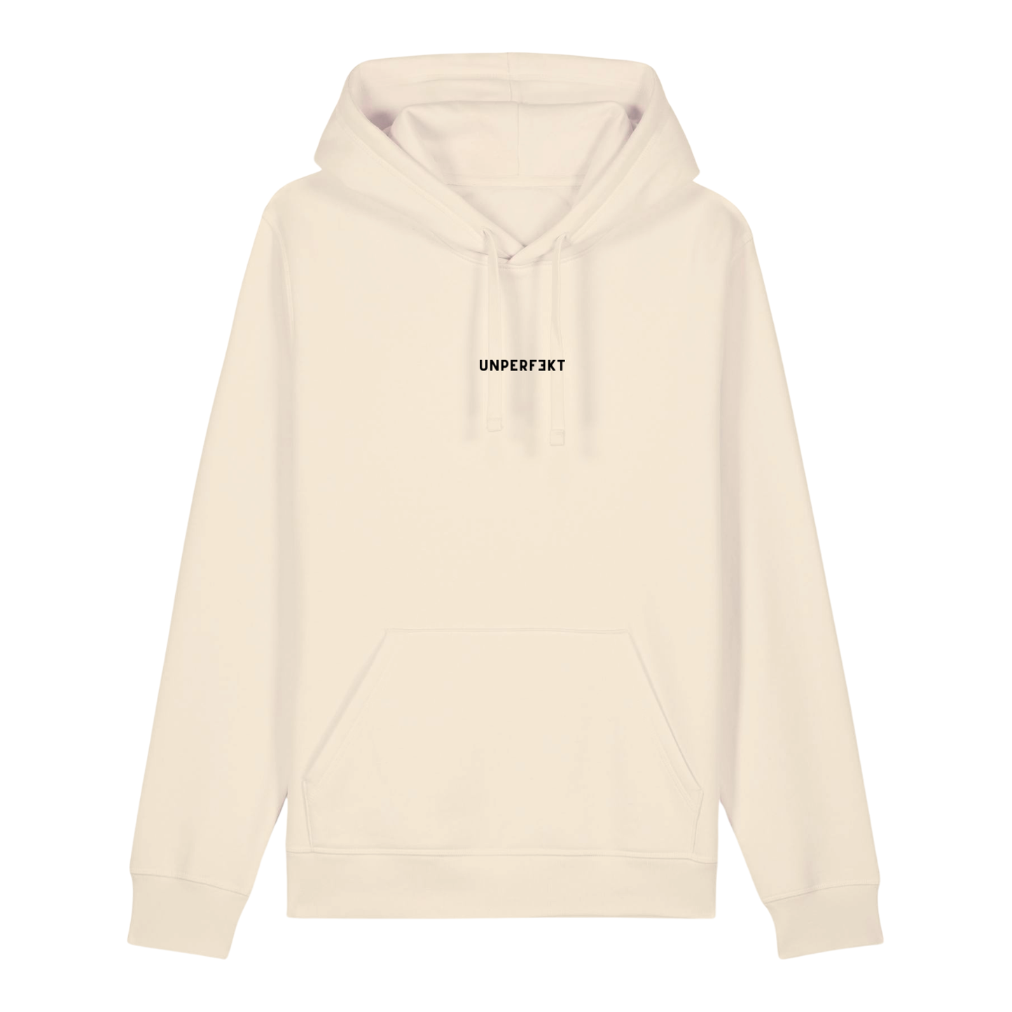 Organic Damen Hoodie in vielen Farben »Unperfekt« dezent bedruckt