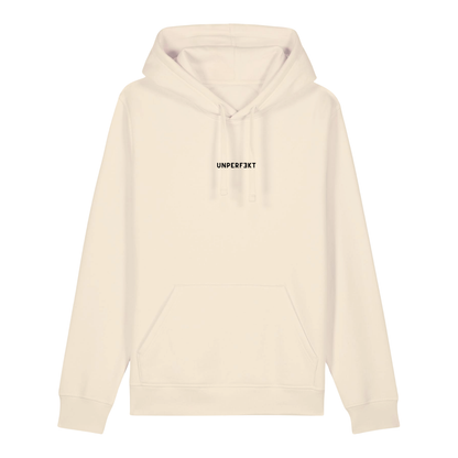 Organic Damen Hoodie in vielen Farben »Unperfekt« dezent bedruckt