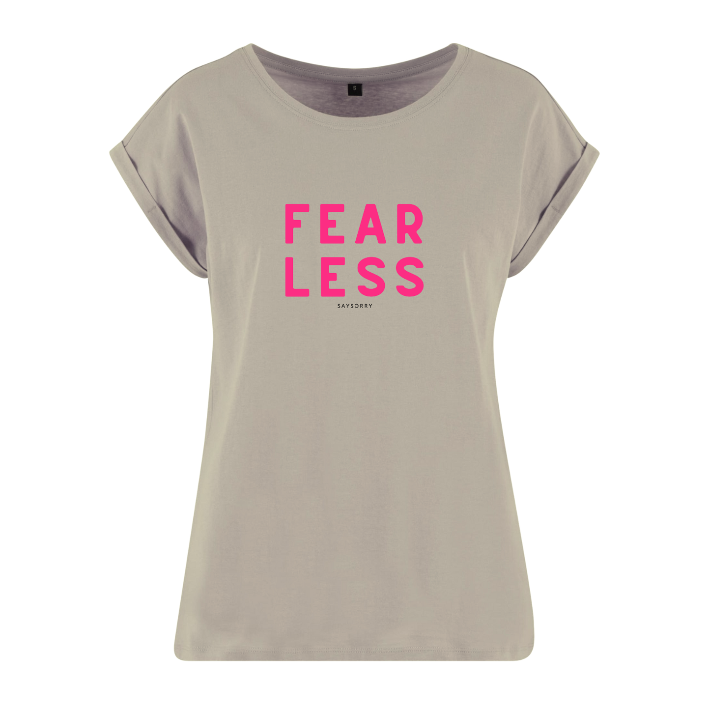 Organic Alle-Größen-Shirt »Fearless«