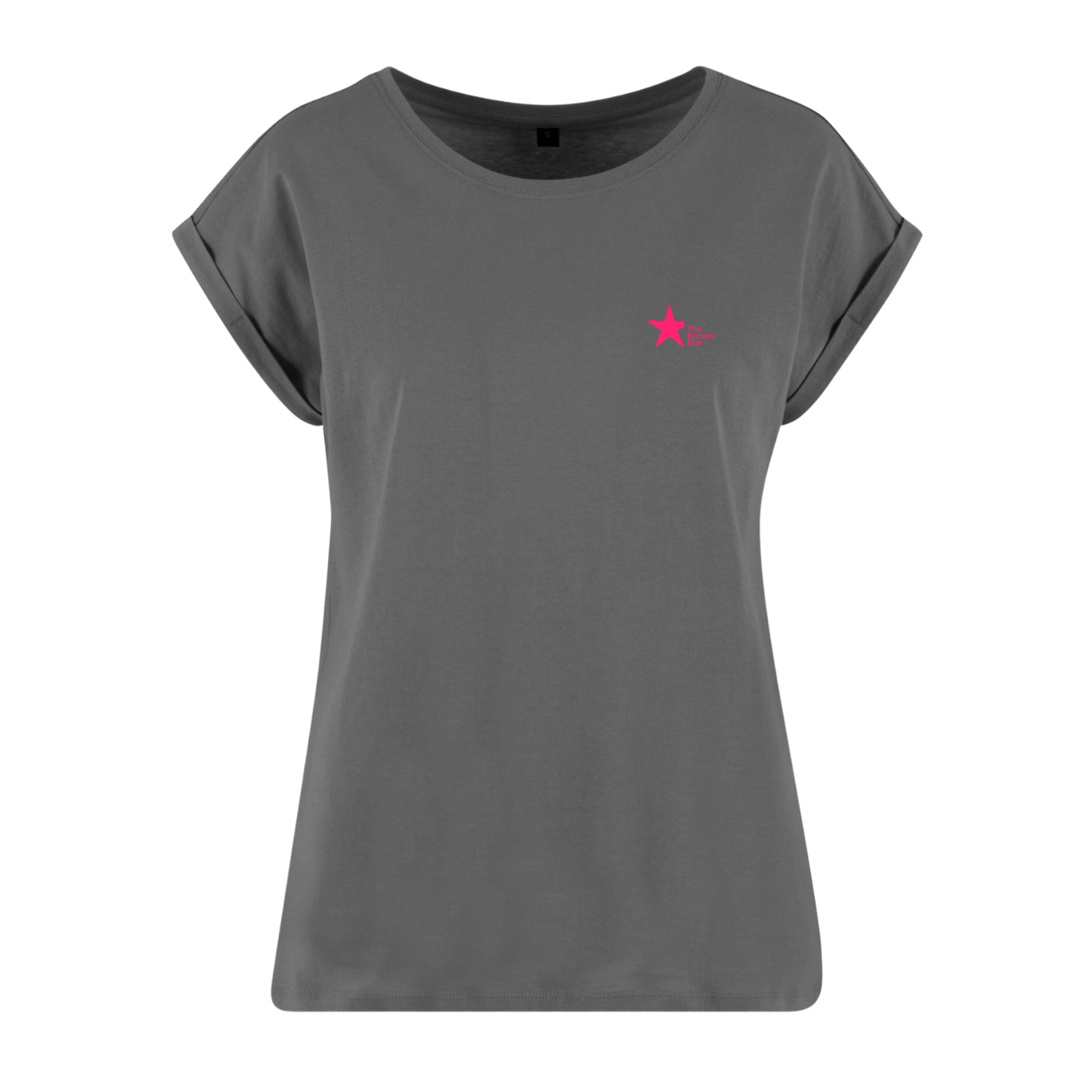 Organic Alle-Größen-Shirt »The Broken Star in Pink«