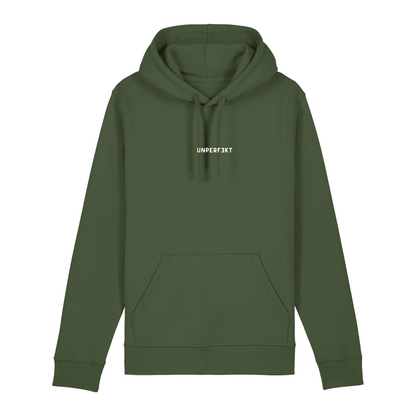 Organic Damen Hoodie in vielen Farben »Unperfekt« dezent bedruckt