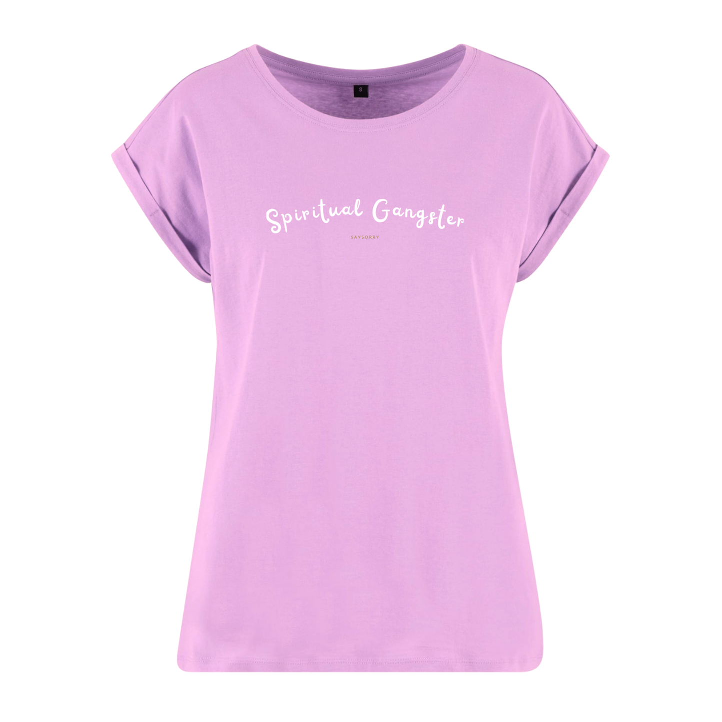 Organic Alle-Größen-Shirt »Spiritual Gangster«