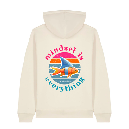 100% Organic unisex Hoodie in vielen Farben »Mindset is Everything«
