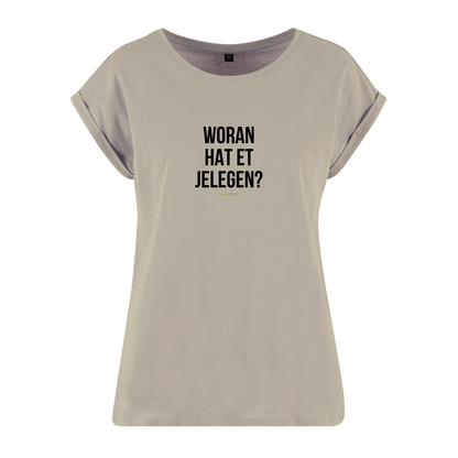 Organic Alle-Größen-Shirt »Woran hat et jelegen?«