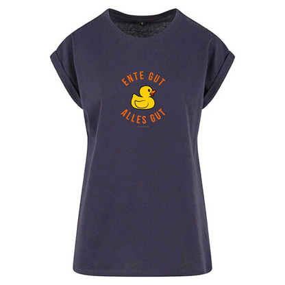 100% Organic Figurschmeichler Shirt »Ente Gut Alles Gut«