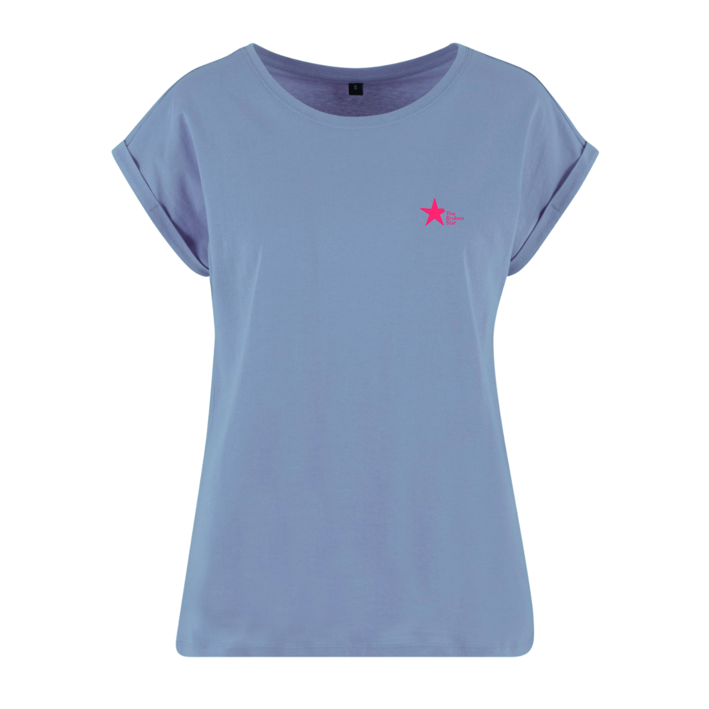 Organic Alle-Größen-Shirt »The Broken Star in Pink«