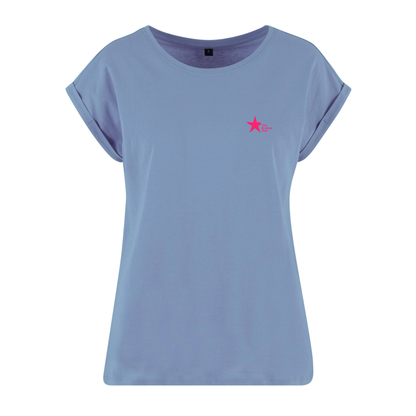 Organic Alle-Größen-Shirt »The Broken Star in Pink«