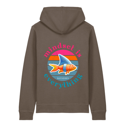 100% Organic unisex Hoodie in vielen Farben »Mindset is Everything«