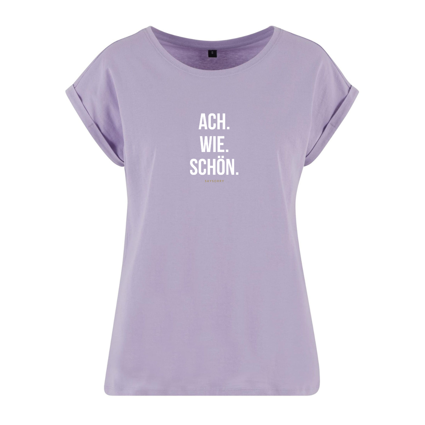 Organic Alle-Größen-Shirt »Ach. Wie. Schön.«