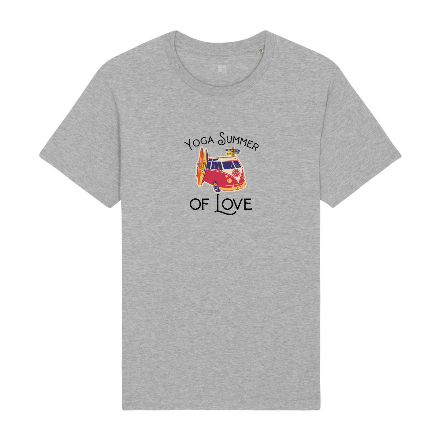 Klassisches Damen Shirt »Yoga Summer of Love« 100% Organic