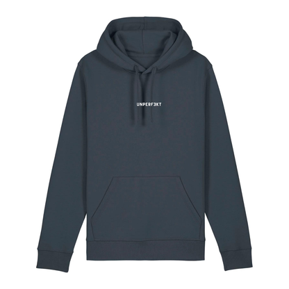 Organic Damen Hoodie in vielen Farben »Unperfekt« dezent bedruckt