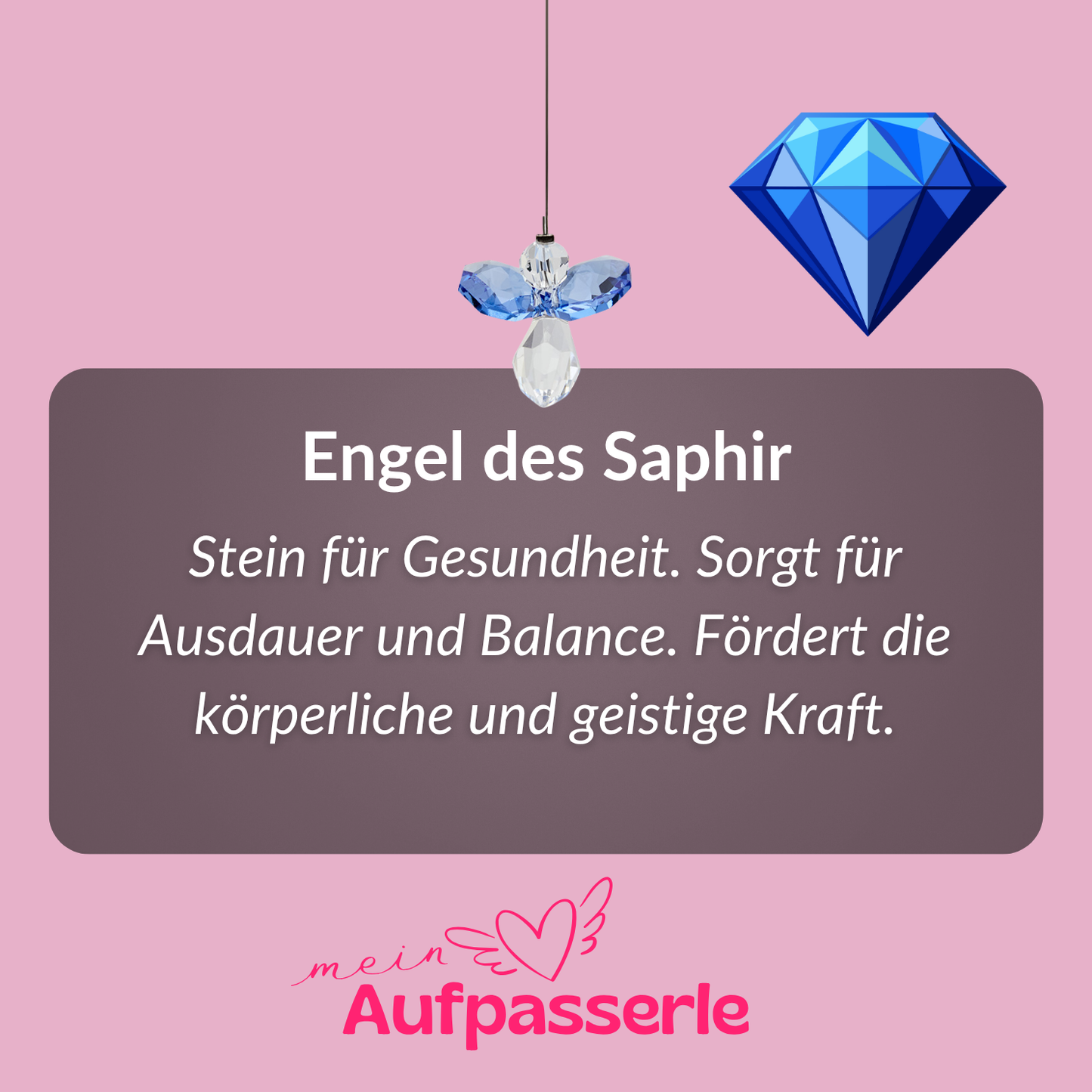 Mein Aufpasserle Schutzengel »Gesundheit«