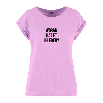 Organic Alle-Größen-Shirt »Woran hat et jelegen?«