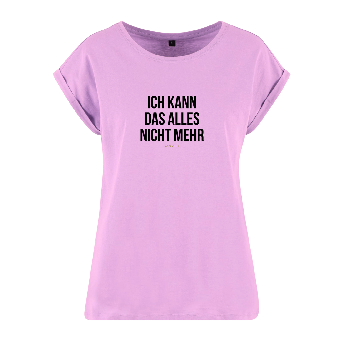 Organic Alle-Größen-Shirt »Ich kann das alles nicht mehr«