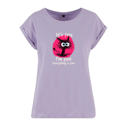 Organic Alle-Größen-Shirt »It’s fine, I’m fine, everything is fine«