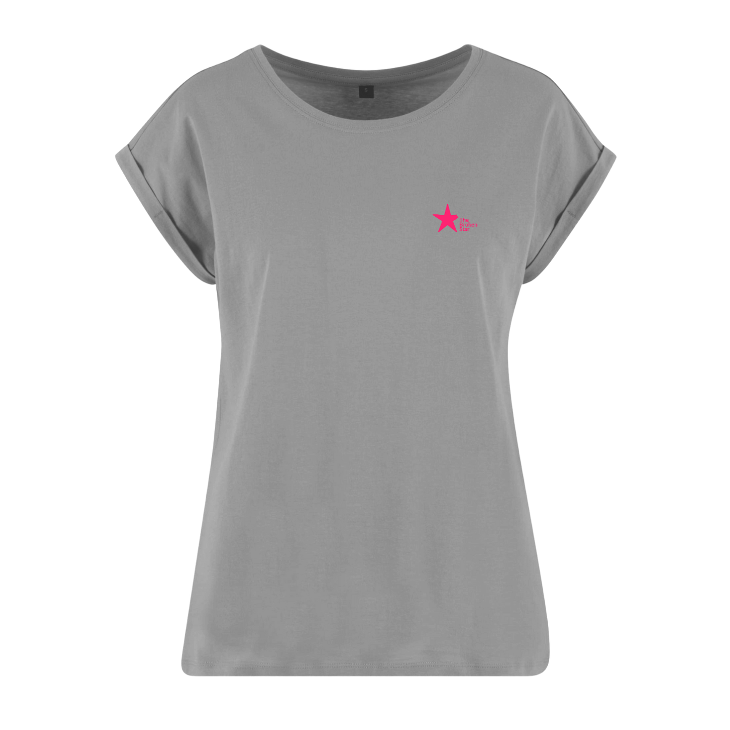 Organic Alle-Größen-Shirt »The Broken Star in Pink«