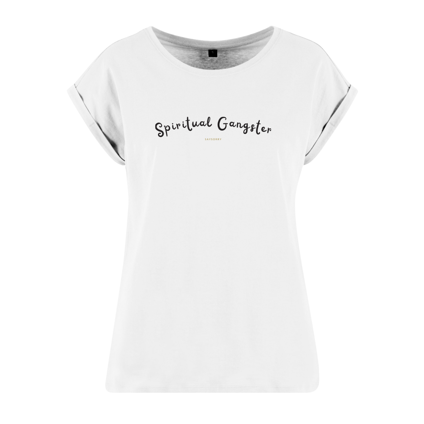Organic Alle-Größen-Shirt »Spiritual Gangster«