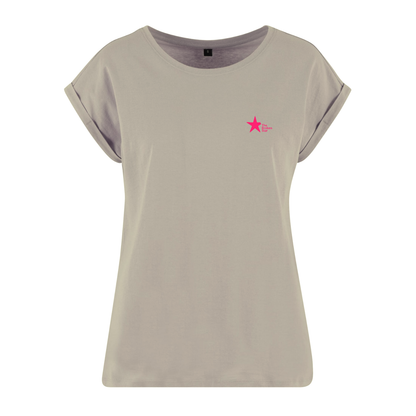 Organic Alle-Größen-Shirt »The Broken Star in Pink«
