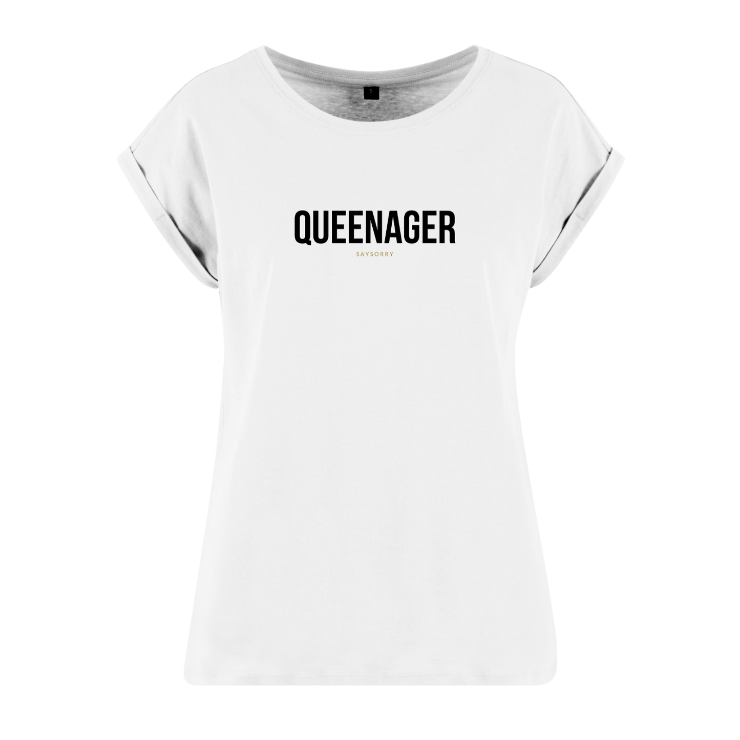 Organic Alle-Größen-Shirt »Queenager«