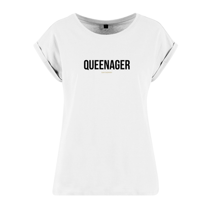Organic Alle-Größen-Shirt »Queenager«