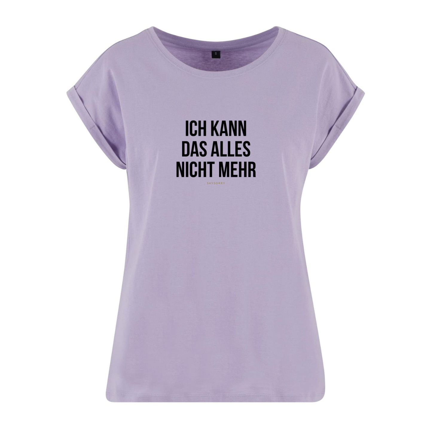 Organic Alle-Größen-Shirt »Ich kann das alles nicht mehr«