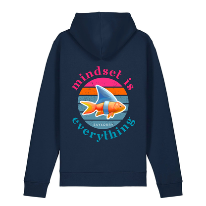 100% Organic unisex Hoodie in vielen Farben »Mindset is Everything«