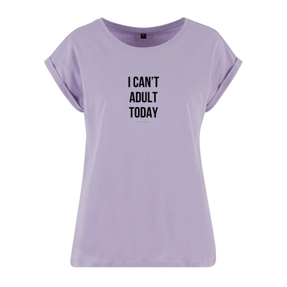 Organic Alle-Größen-Shirt »I Can’t Adult Today«