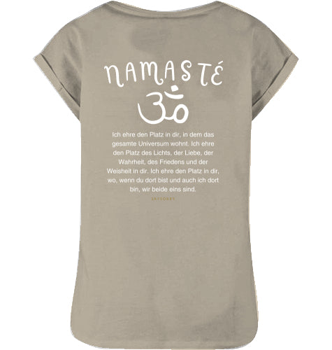 Organic Alle-Größen-Shirt »Namasté«