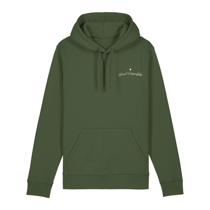100% Organic unisex Hoodie »Frau Unperfekt«