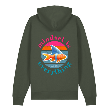 100% Organic unisex Hoodie in vielen Farben »Mindset is Everything«