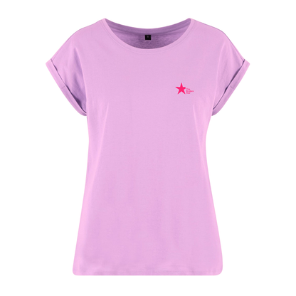 Organic Alle-Größen-Shirt »The Broken Star in Pink«