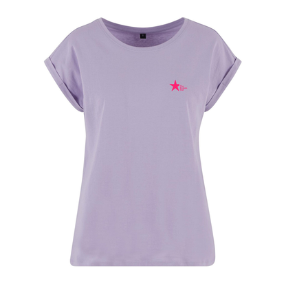 Organic Alle-Größen-Shirt »The Broken Star in Pink«