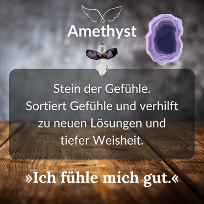 Unperfekt-Schutzengel Nr. 8 von 10 »Amethyst« für Dich oder als Geschenkidee