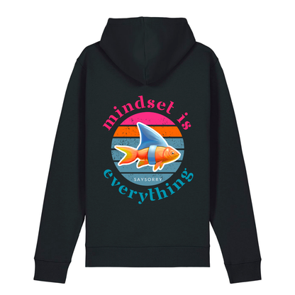 100% Organic unisex Hoodie in vielen Farben »Mindset is Everything«