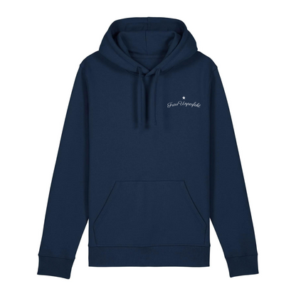 100% Organic unisex Hoodie »Frau Unperfekt«
