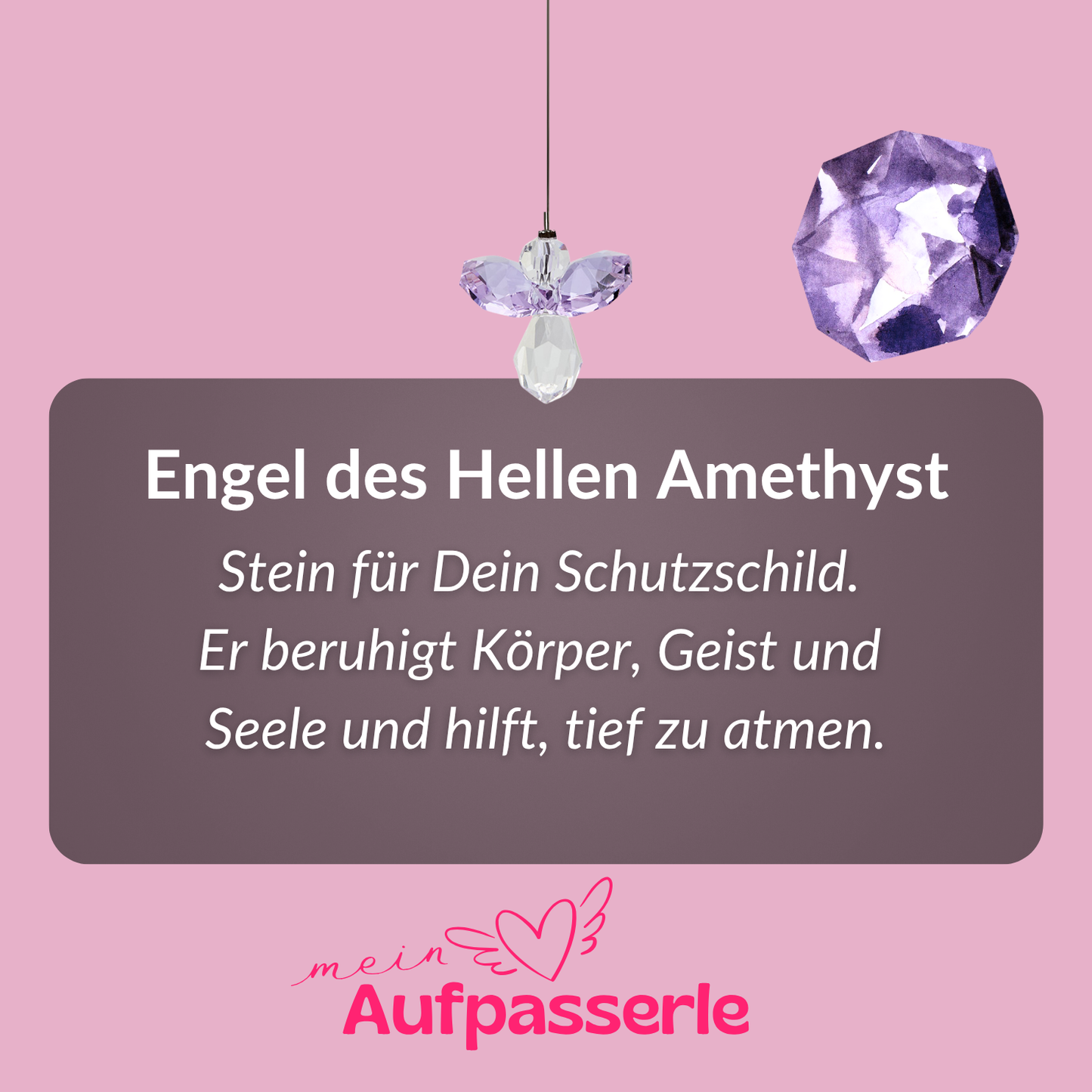 Mein Aufpasserle Schutzengel »Don’t Panic«