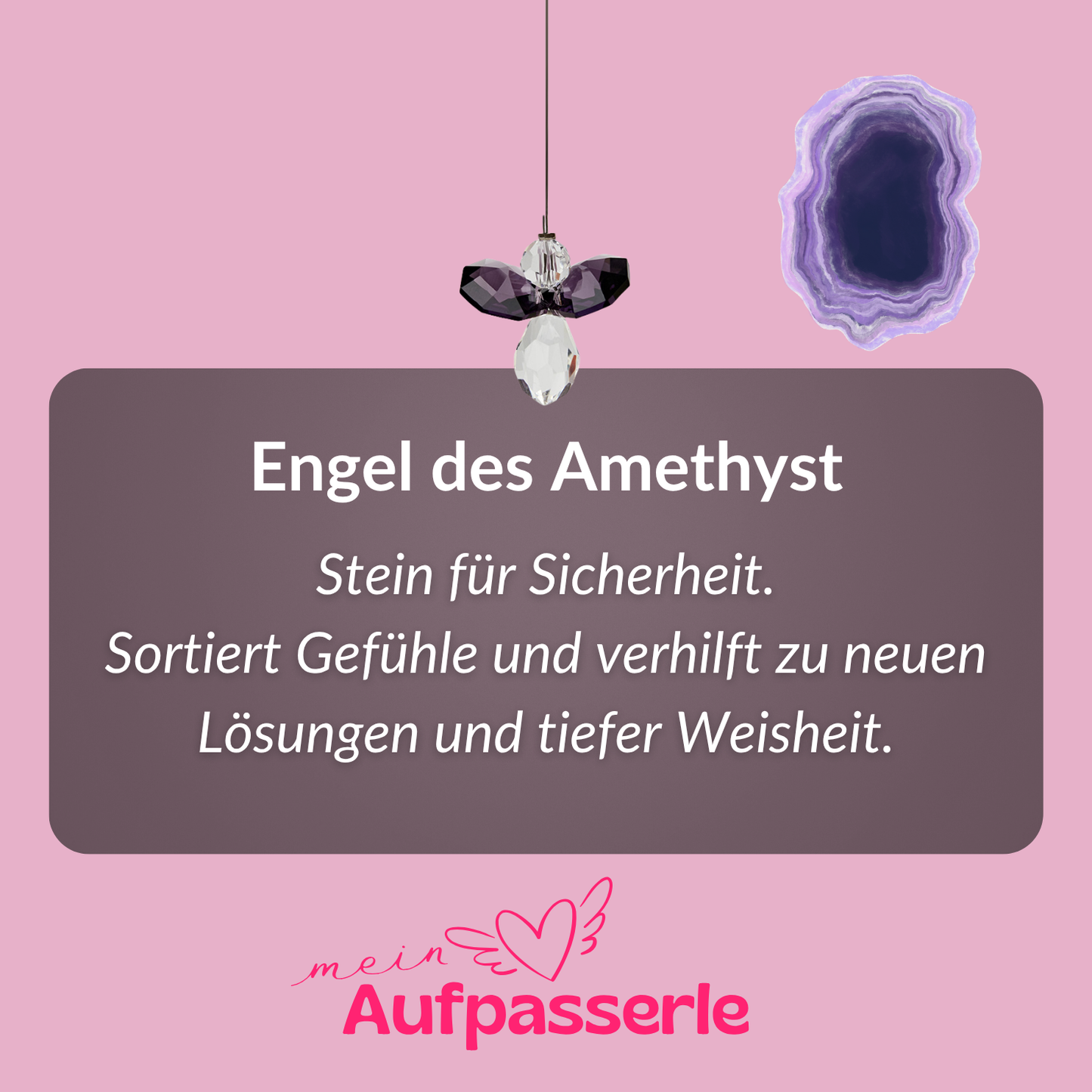 Mein Aufpasserle Schutzengel »Loslassen«