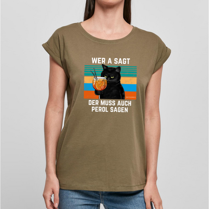 Grumpy Cat organic Alle-Größen-Shirt »Wer A sagt, der muss auch Perol sagen«