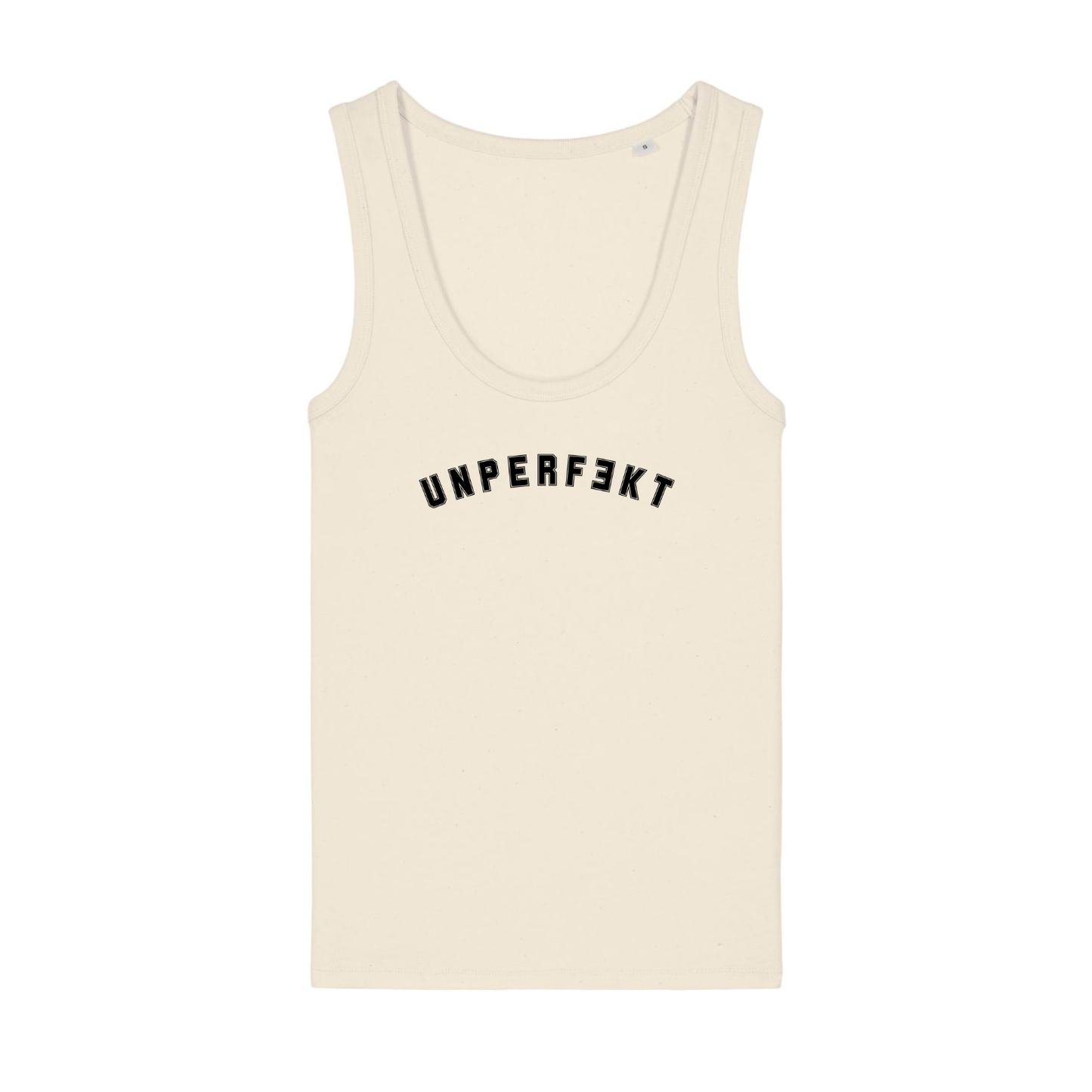 100% Organic Tanktop »Unperfekt ist sportlich«