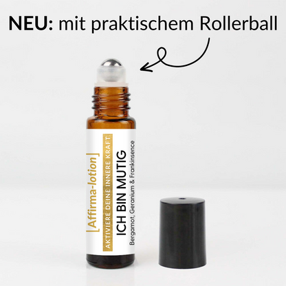 Aromatherapie mit Rollerball »Ich bin mutig« ätherische Öle in wertvollem VITAMIN E